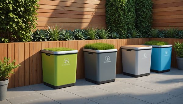 Découvrez les poubelles pratiques pour un espace plus écolo !