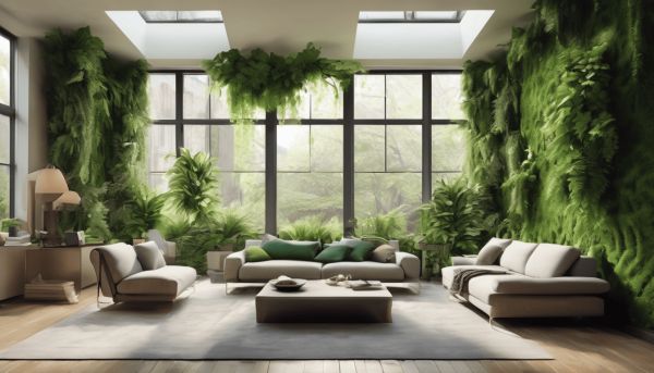 Transformez votre intérieur avec le mur végétal artificiel Gifi